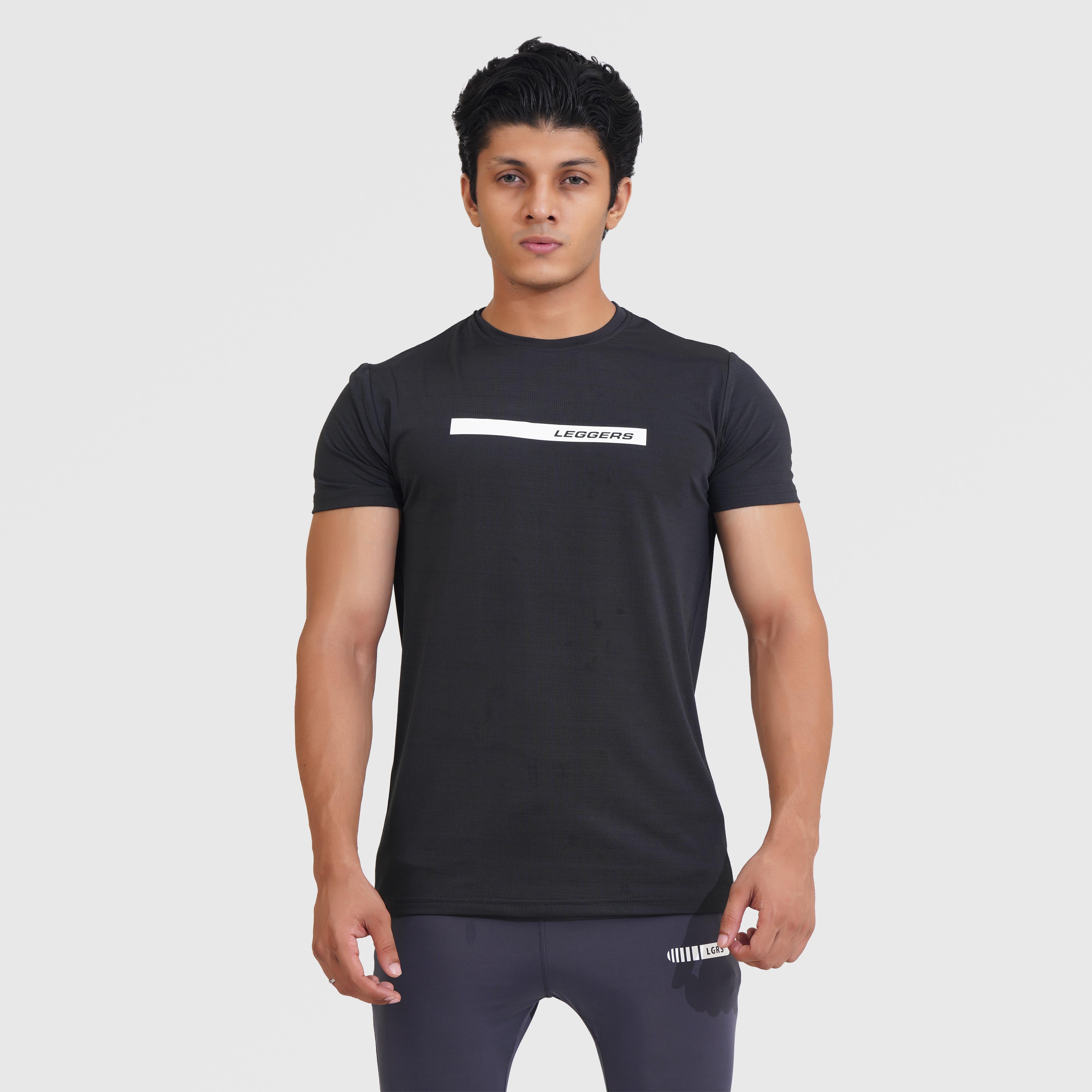 Enigma Black Compression TEE