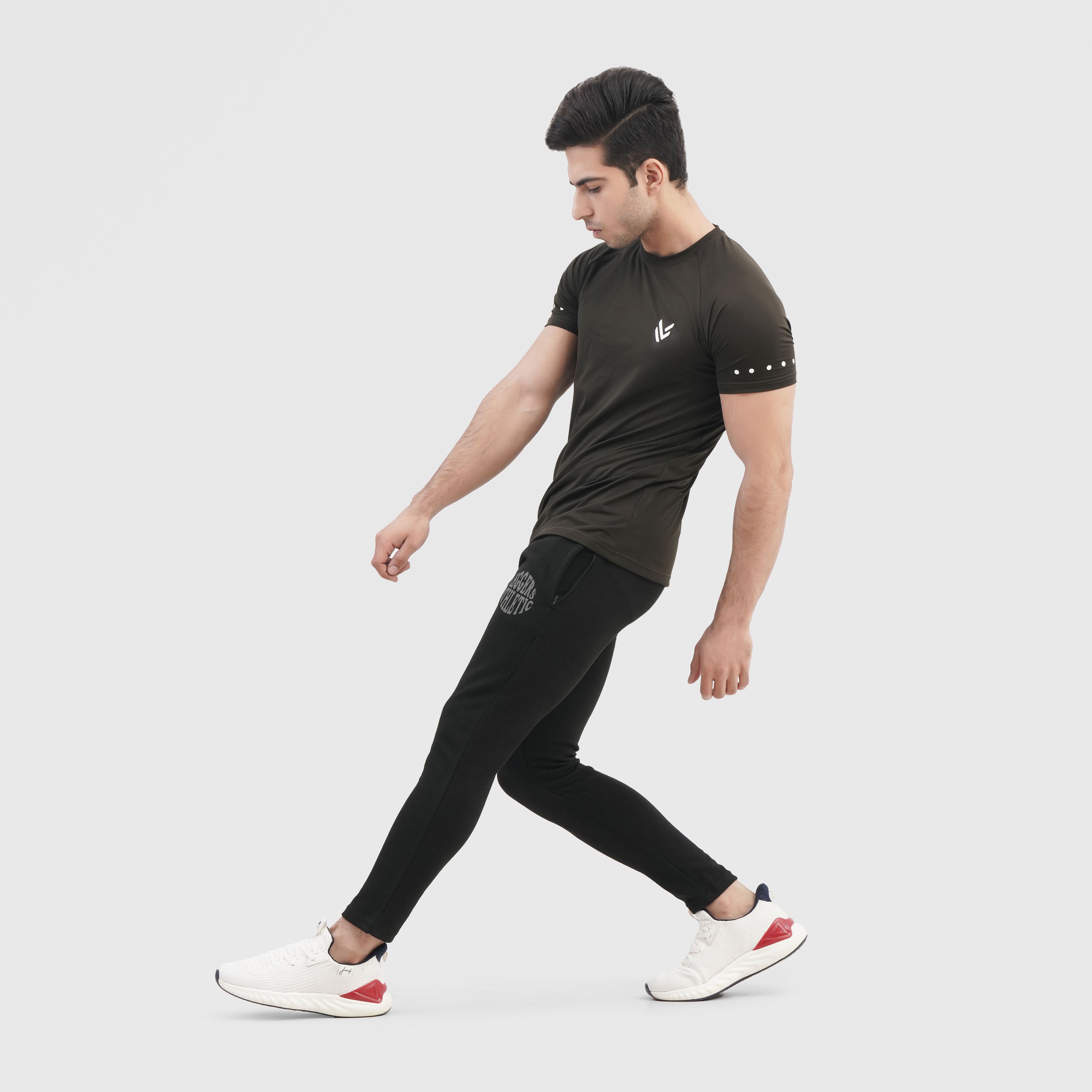 Elegance Moss Half Sleeve Tee