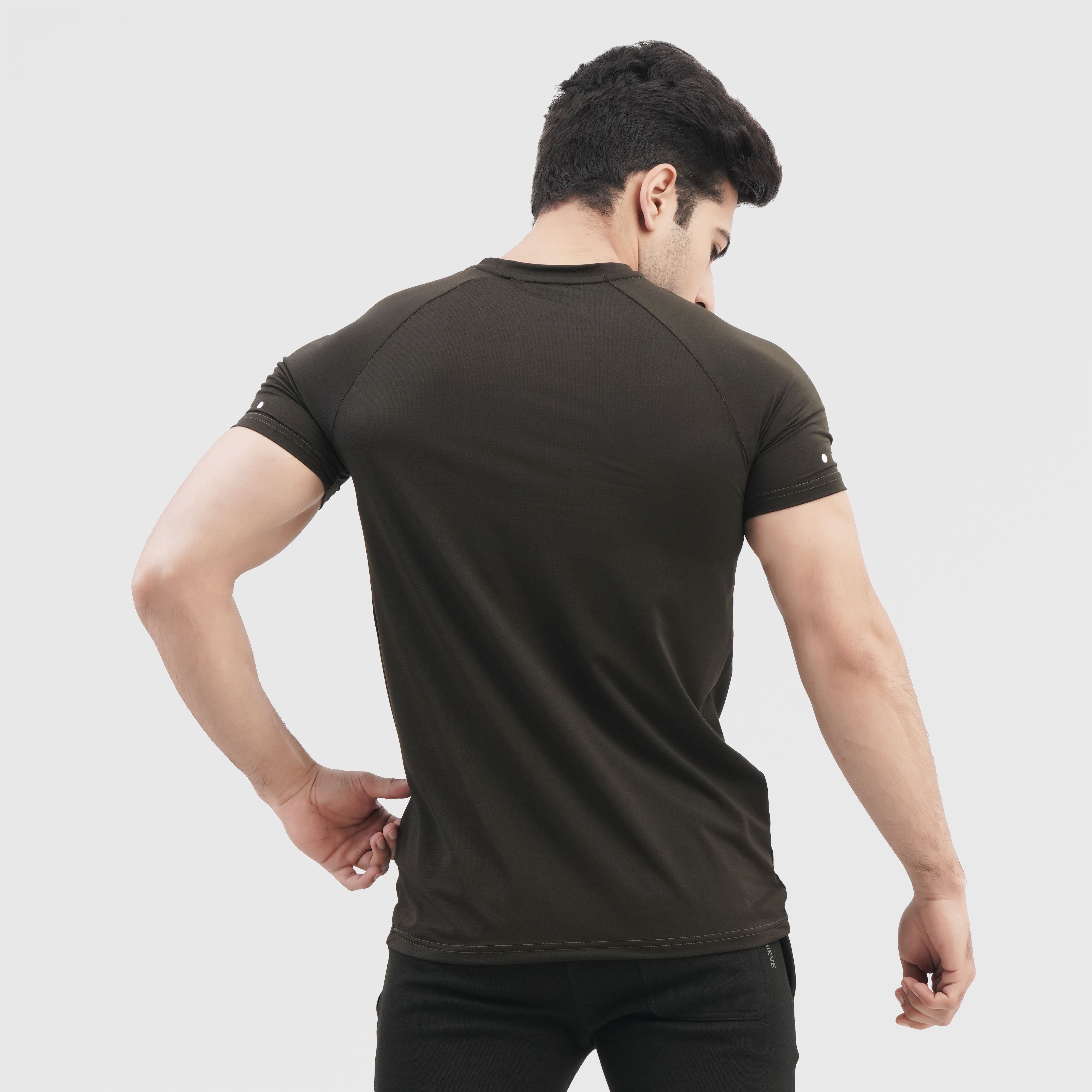 Elegance Moss Half Sleeve Tee