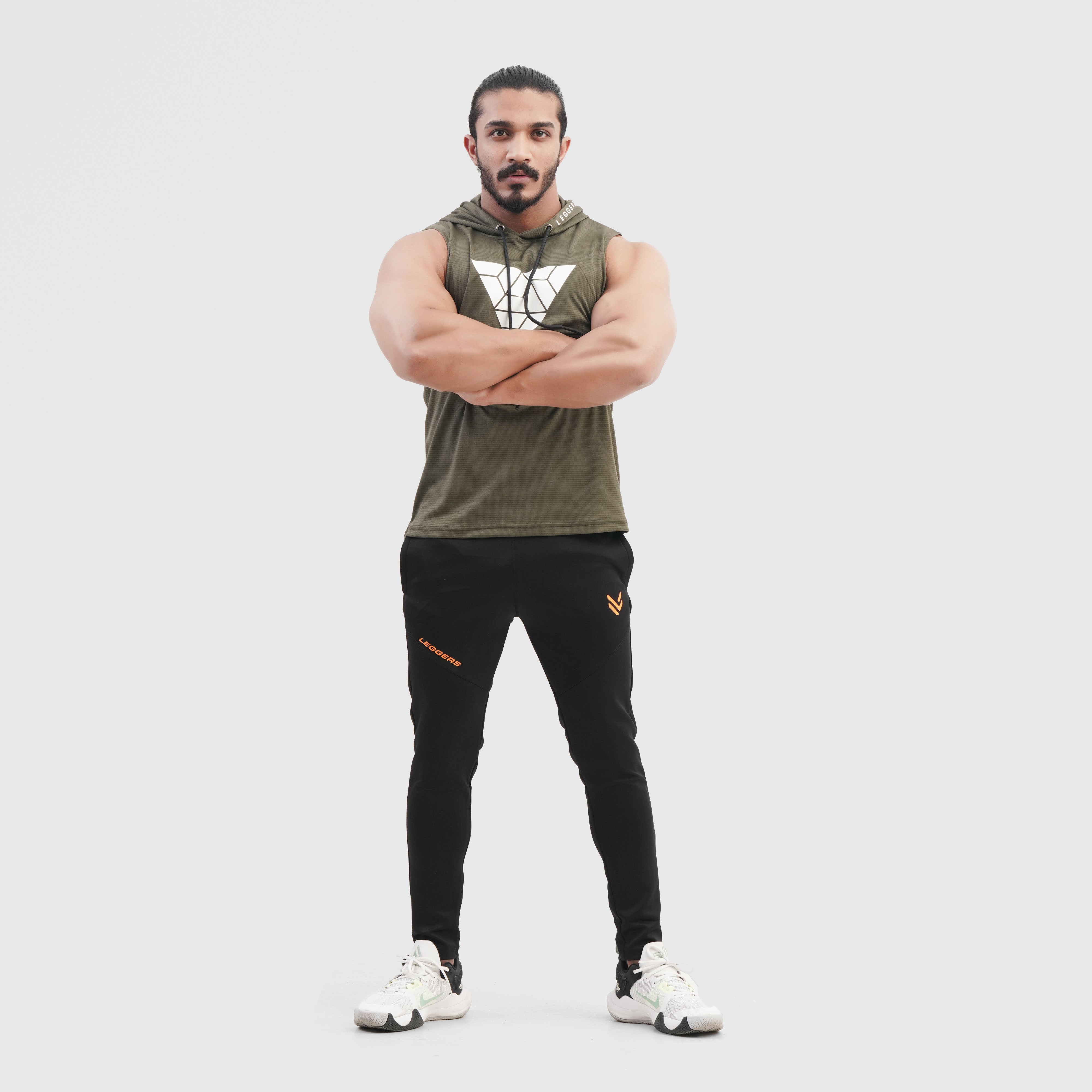 Training Moss SLEEVELESS HOODIE