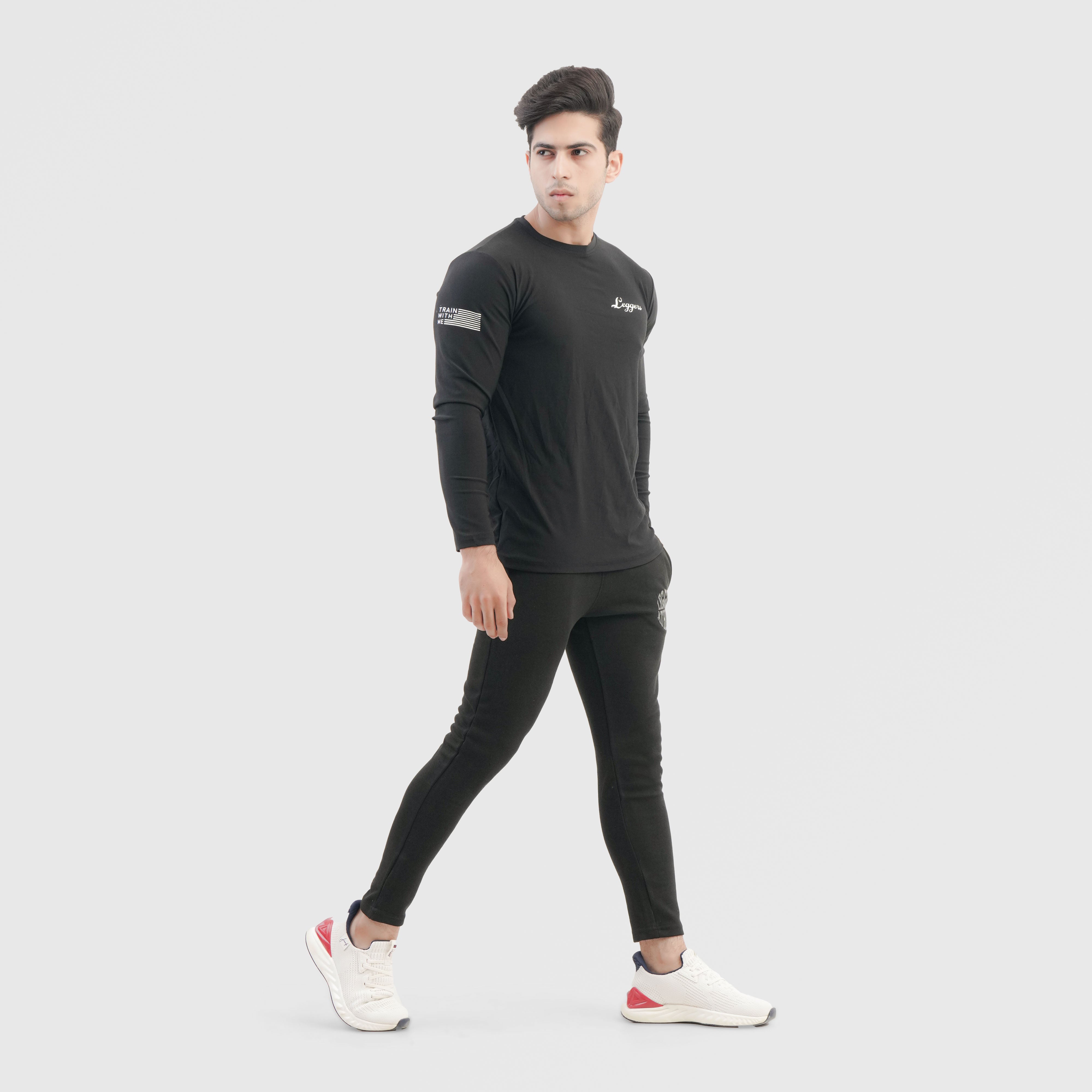 Signature Black Full Sleeve TEE