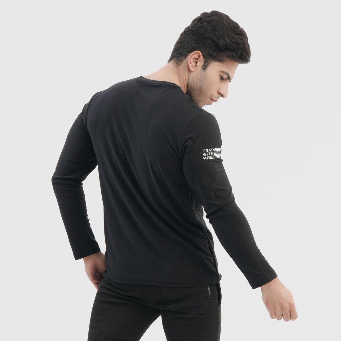 Signature Black Full Sleeve TEE