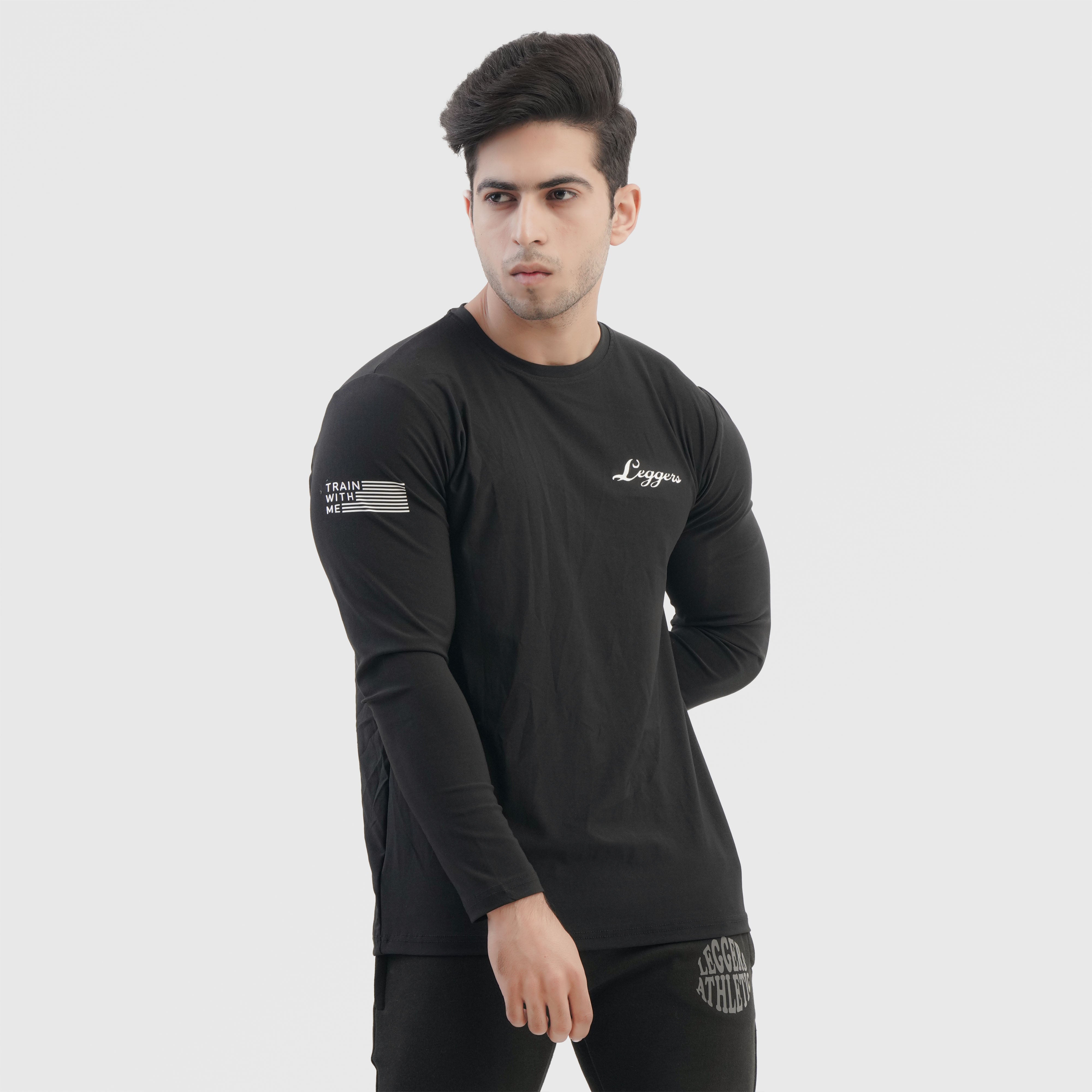 Signature Black Full Sleeve TEE