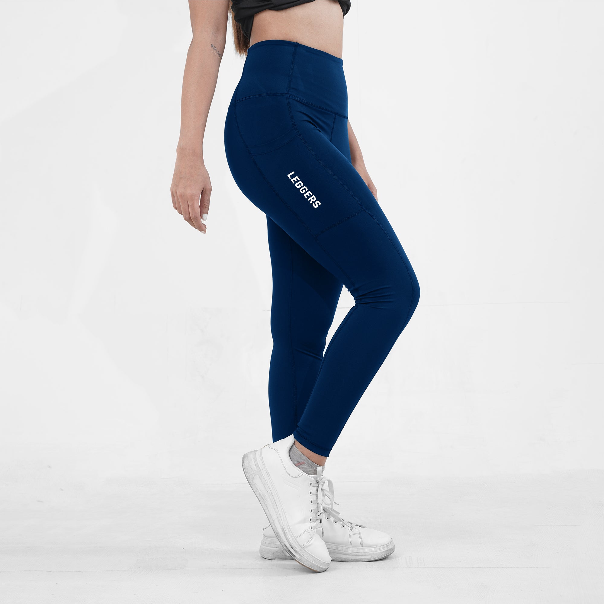 Navy Pocket Leggings