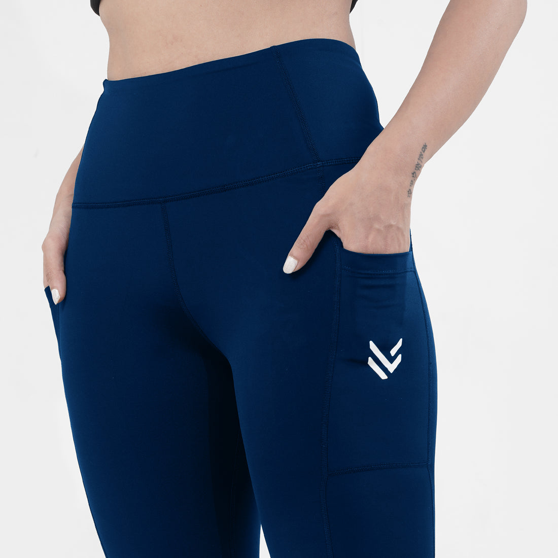 Navy Pocket Leggings