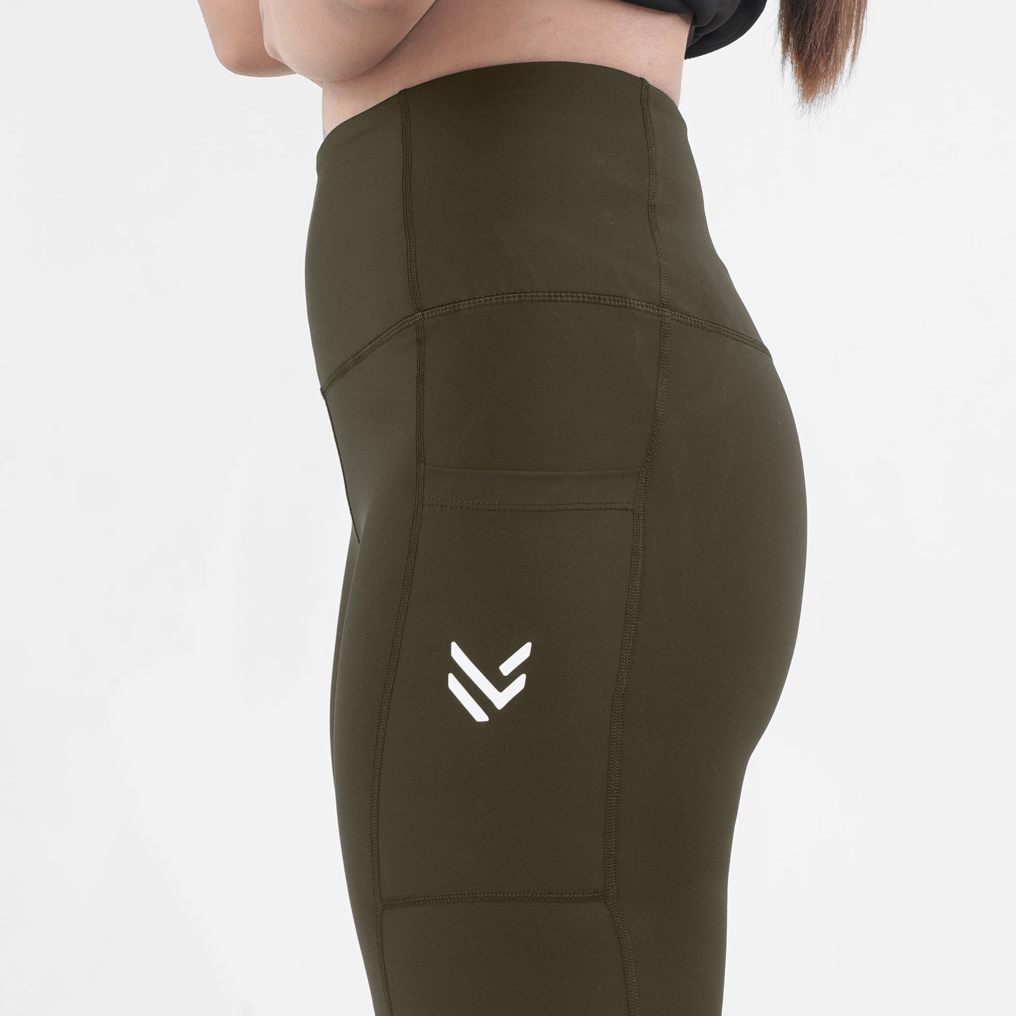 Olive Pocket Leggings