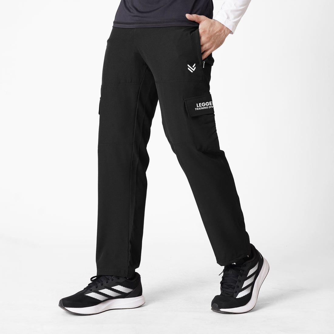 Glide Black Trouser