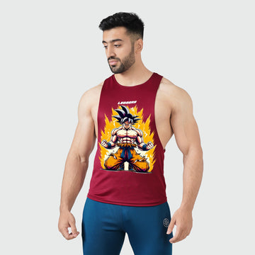 Guko Maroon Tank Top