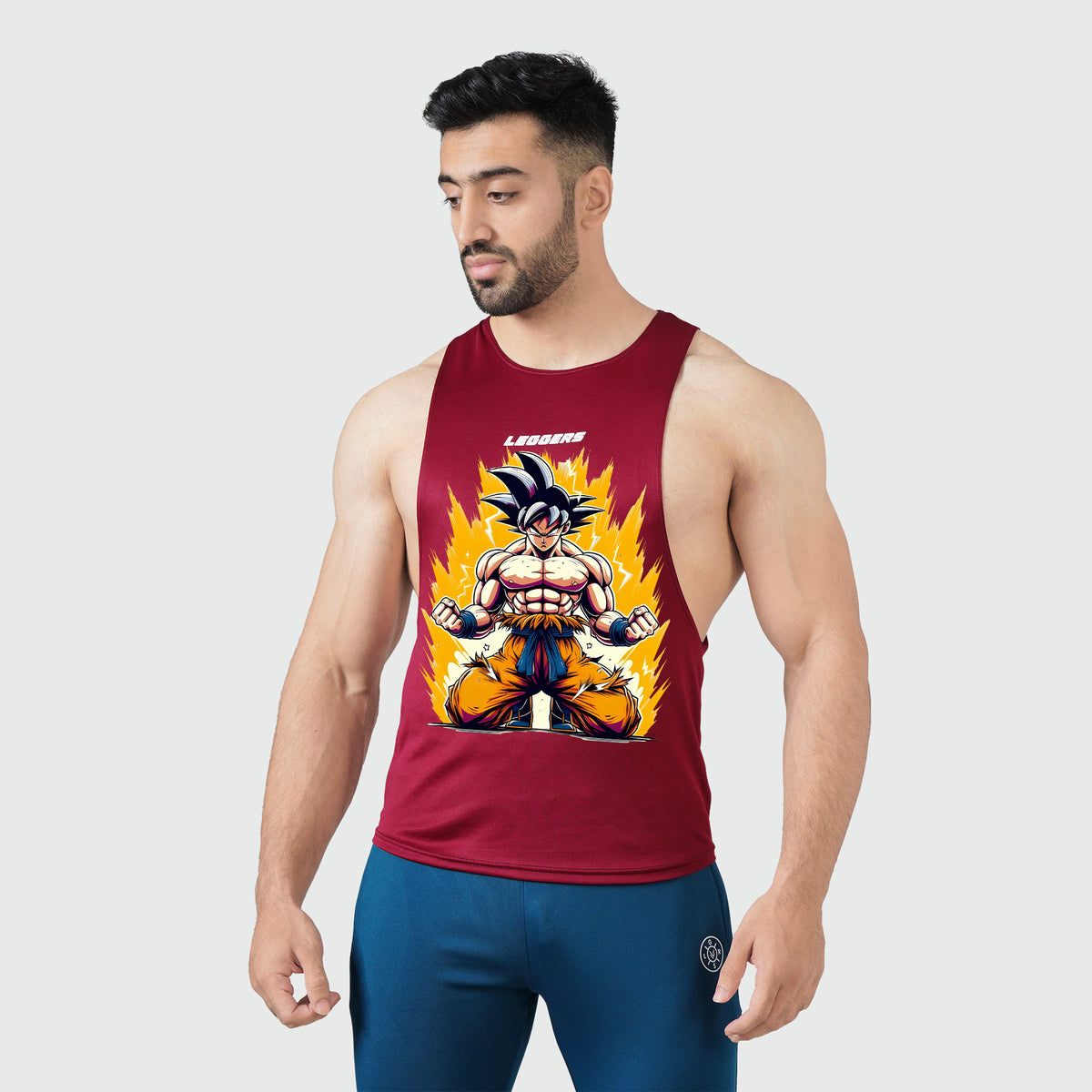 Guko Maroon Tank Top