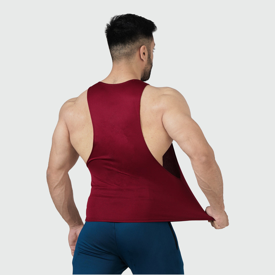 Guko Maroon Tank Top