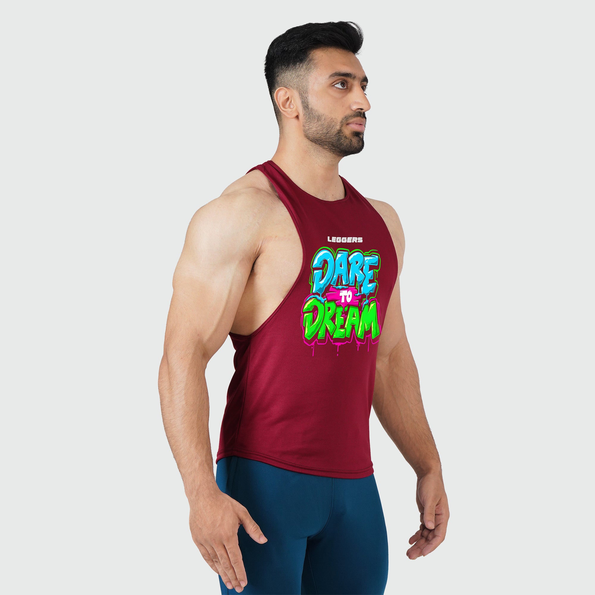 Dream Maroon Tank Top