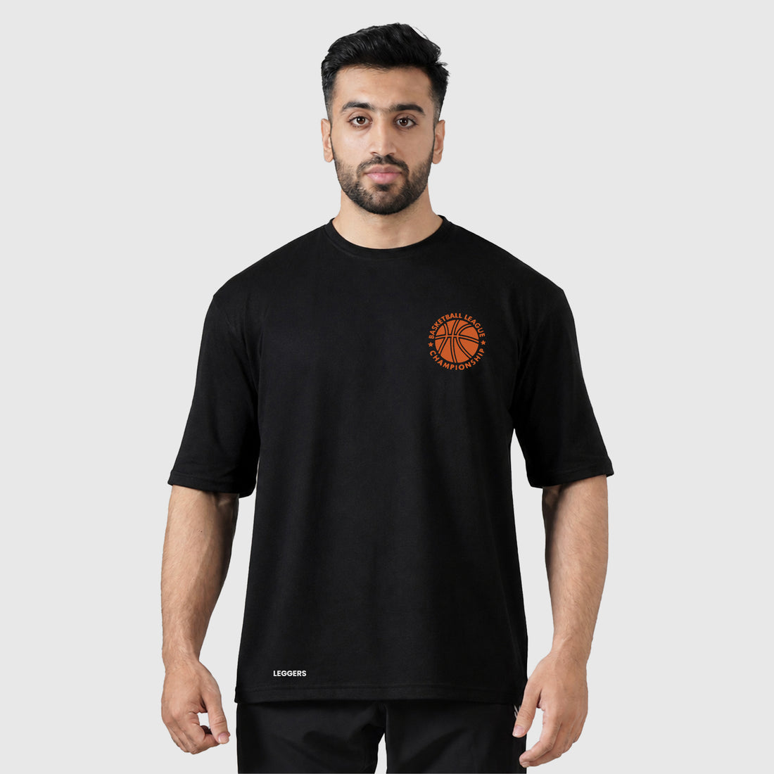 Champion Black Oversized TEE