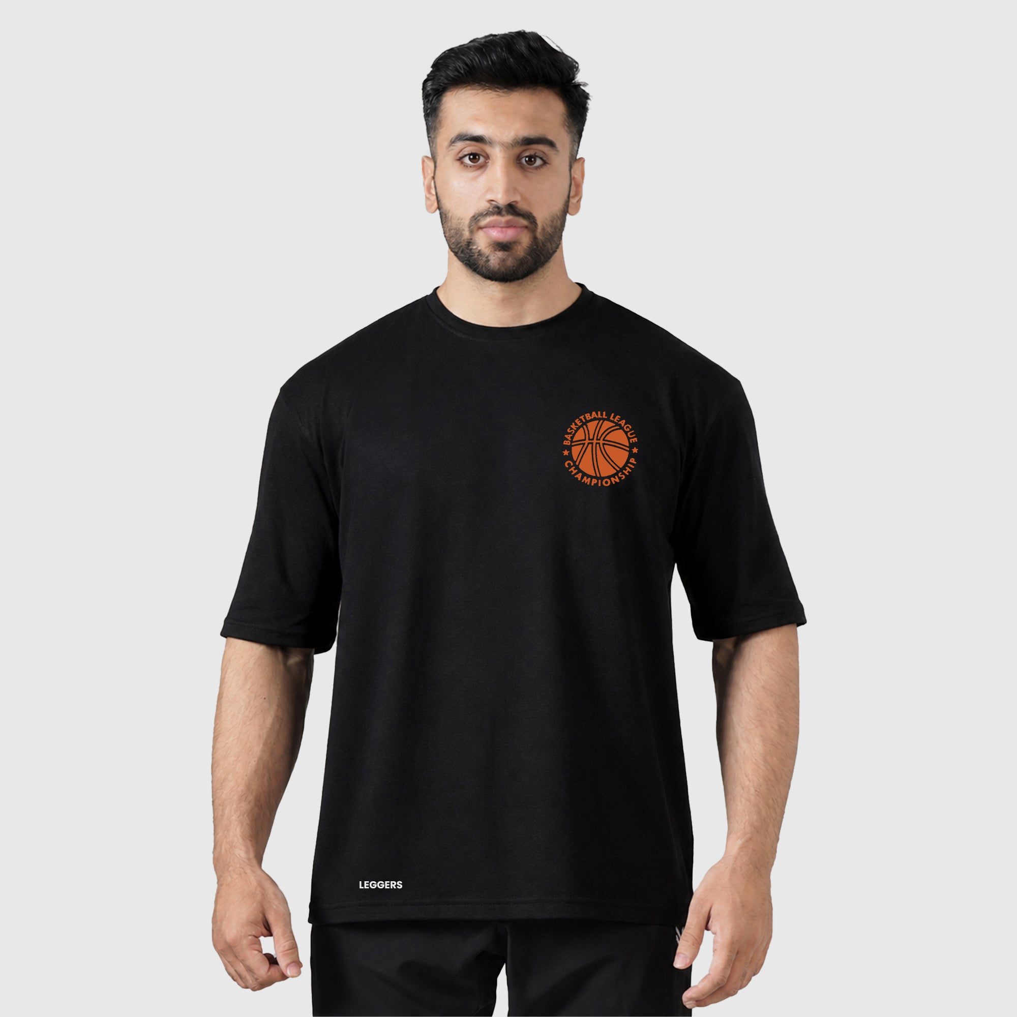 Champion Black Oversized TEE