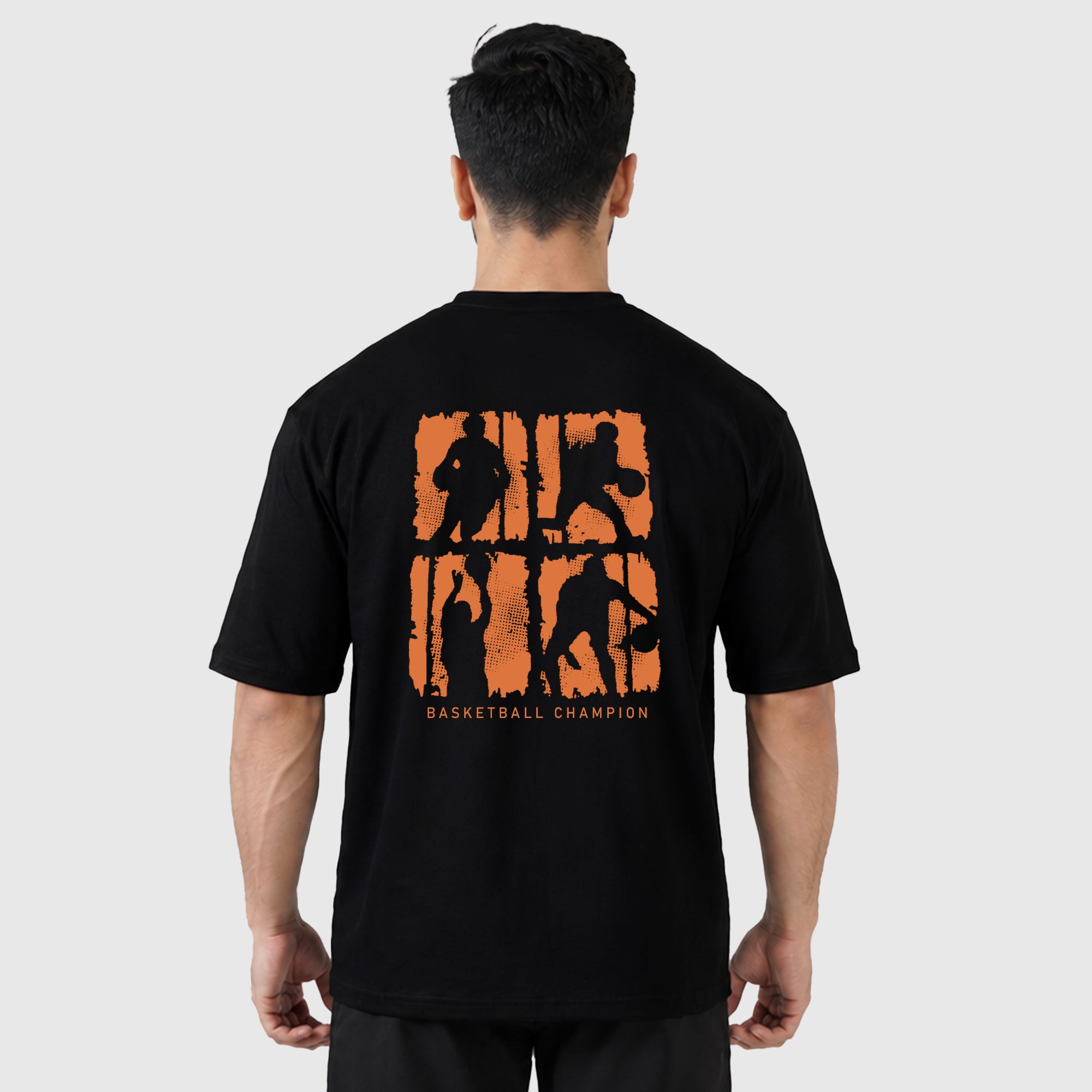 Champion Black Oversized TEE