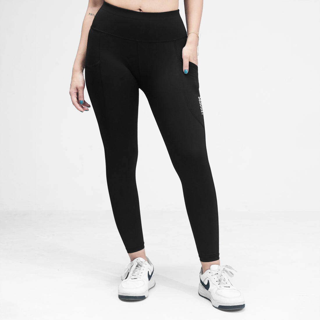 Black Aura Leggings