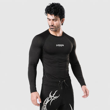 Velocity Black F/S Compression Shirt