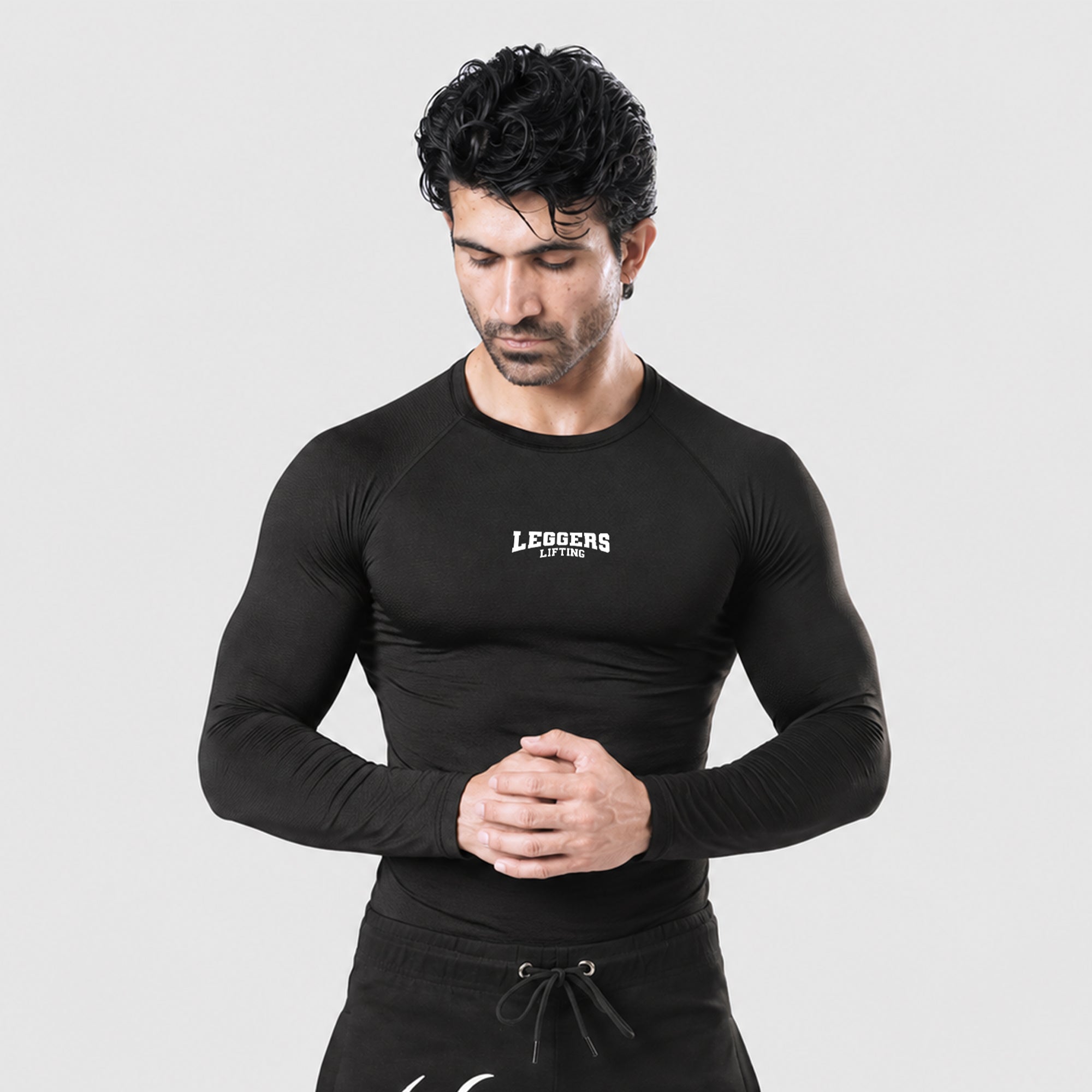 Velocity Black F/S Compression Shirt