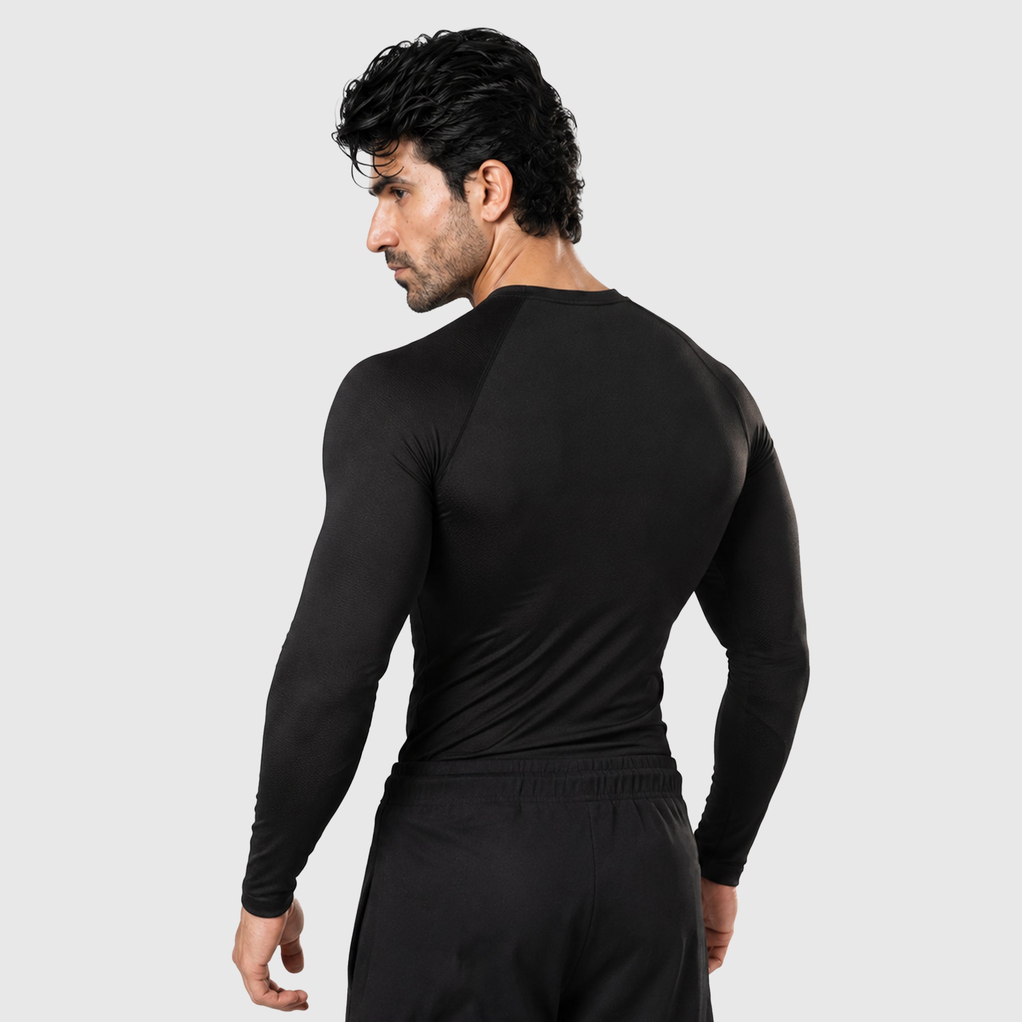 Velocity Black F/S Compression Shirt