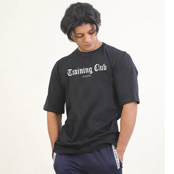BLACK OVERSIZED Training TEE