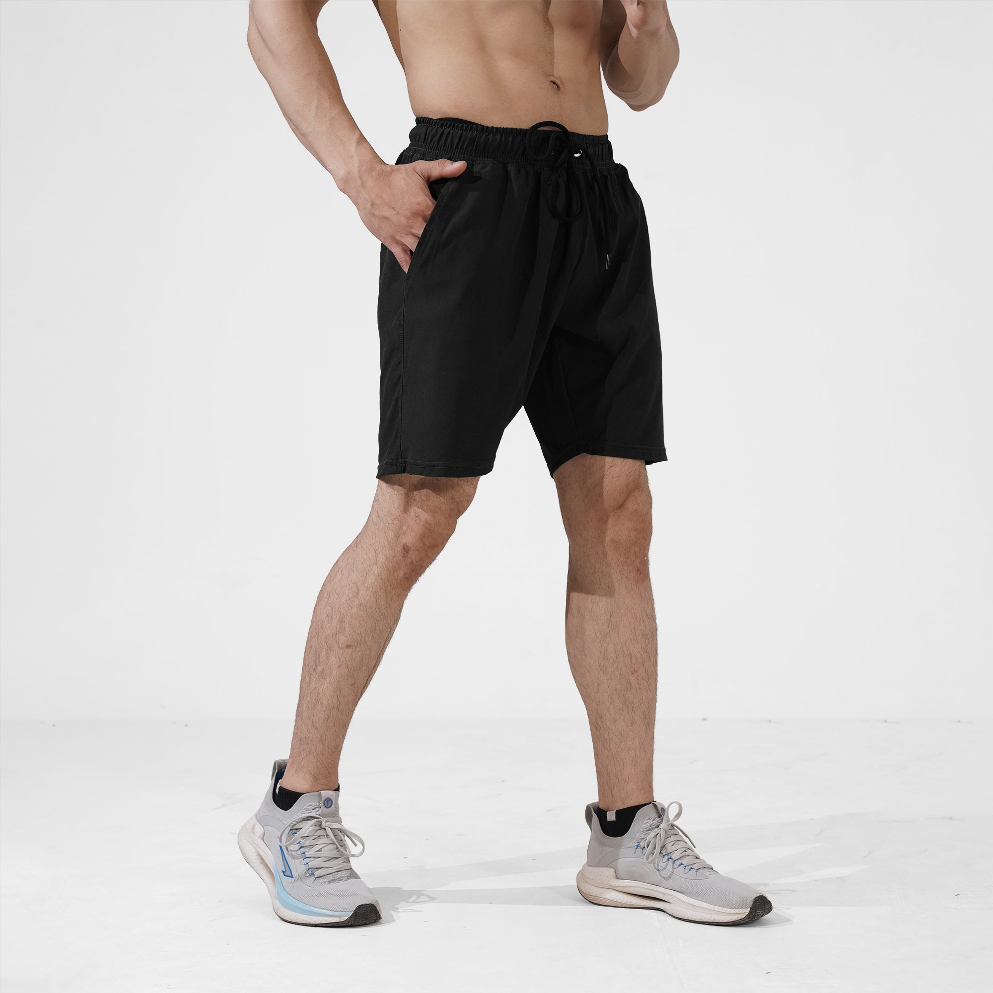 Eagle Black Gym Shorts
