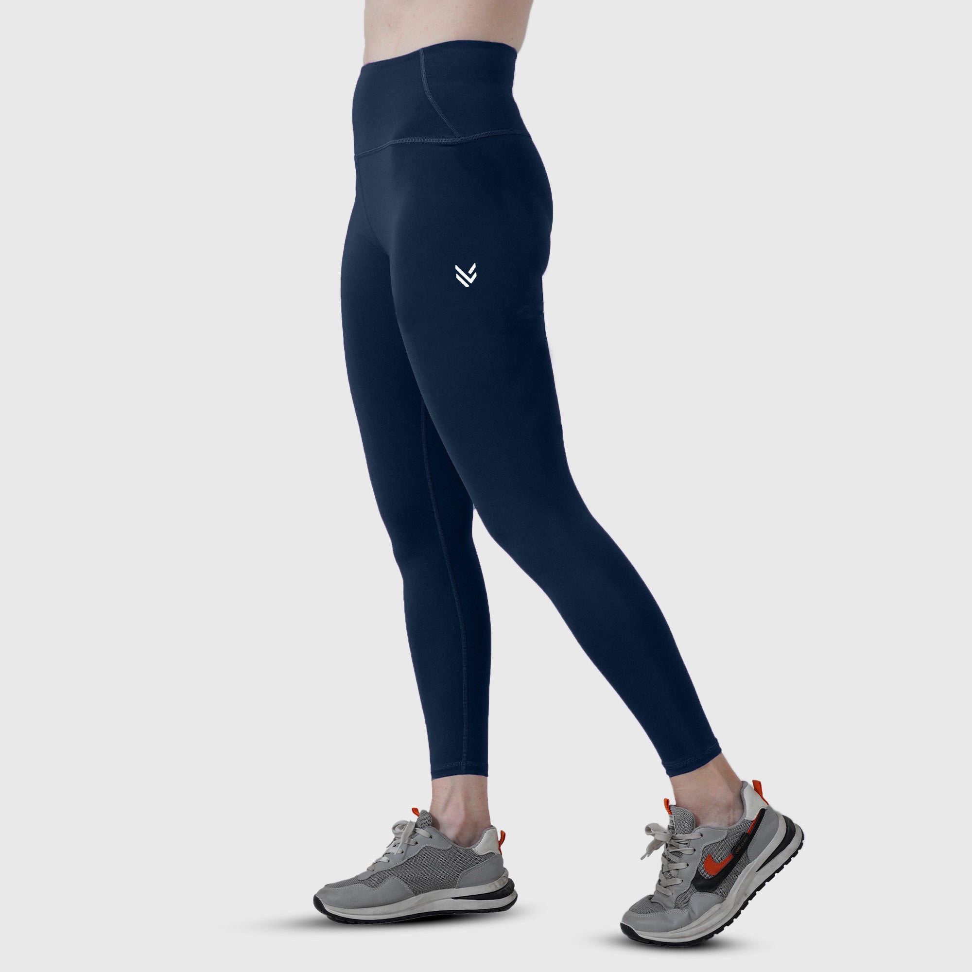 Dark-Blue Basic Leggings