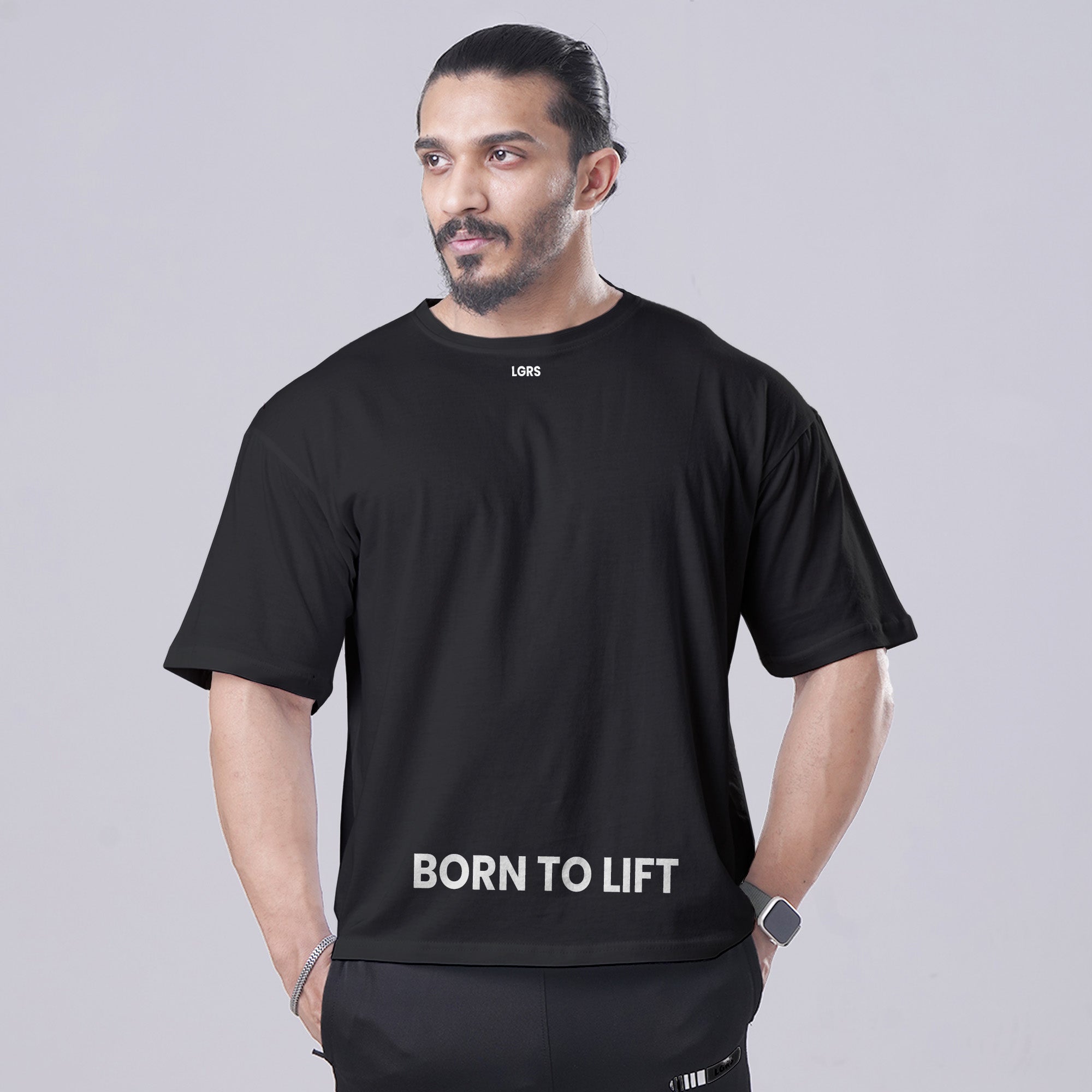 LIFT BLACK OVERSIZED TEE