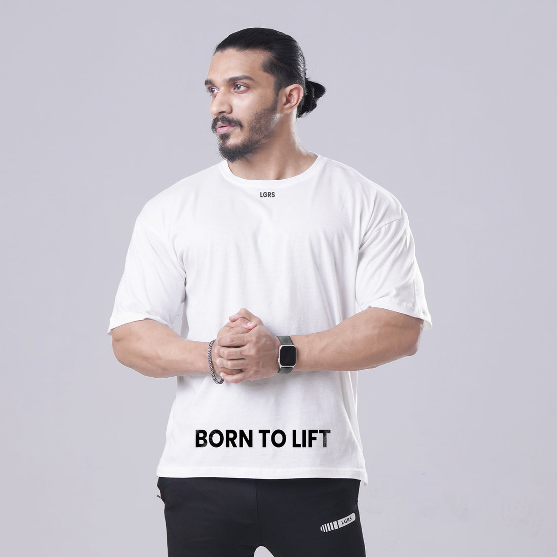 LIFT WHITE OVERSIZED TEE