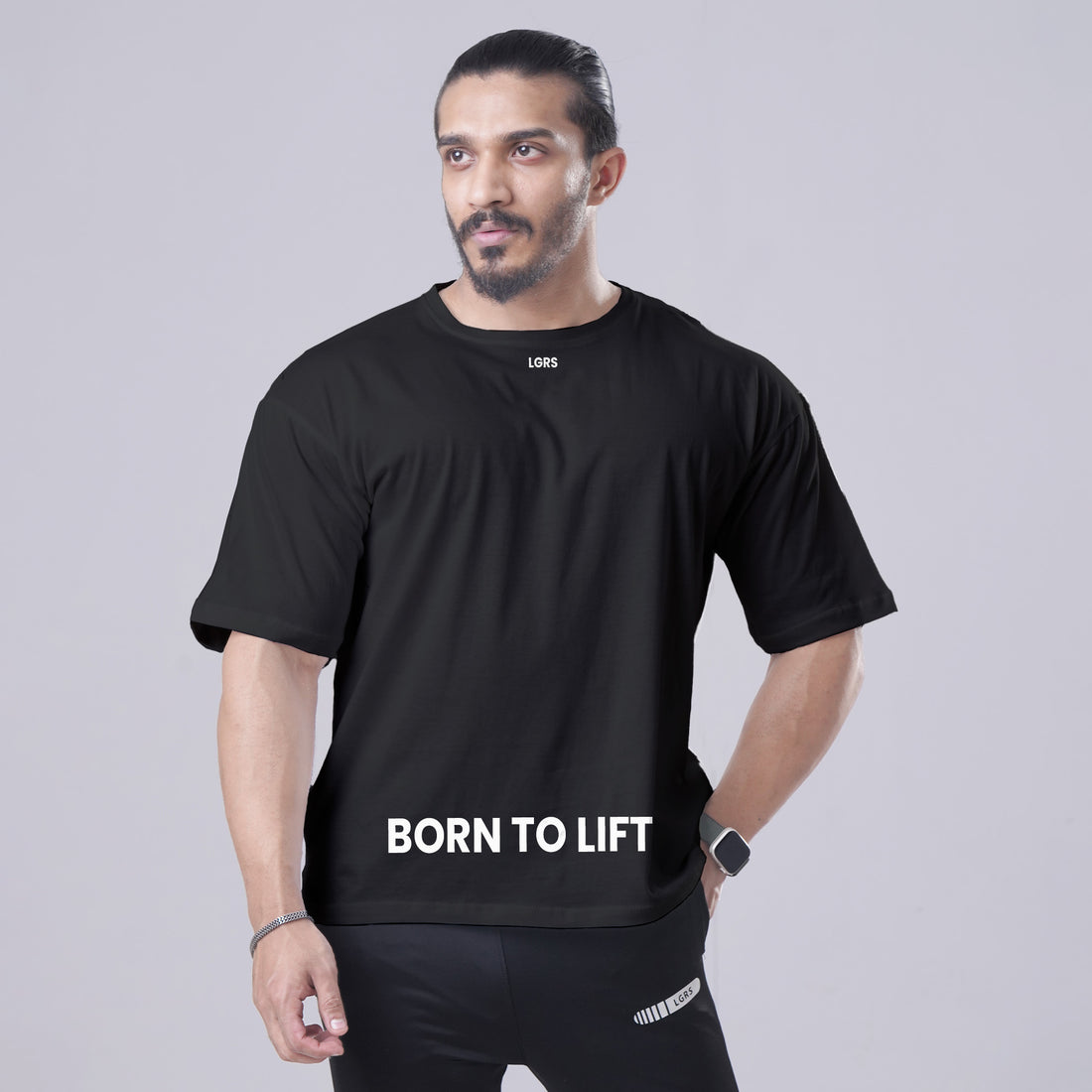 LIFT BLACK OVERSIZED TEE