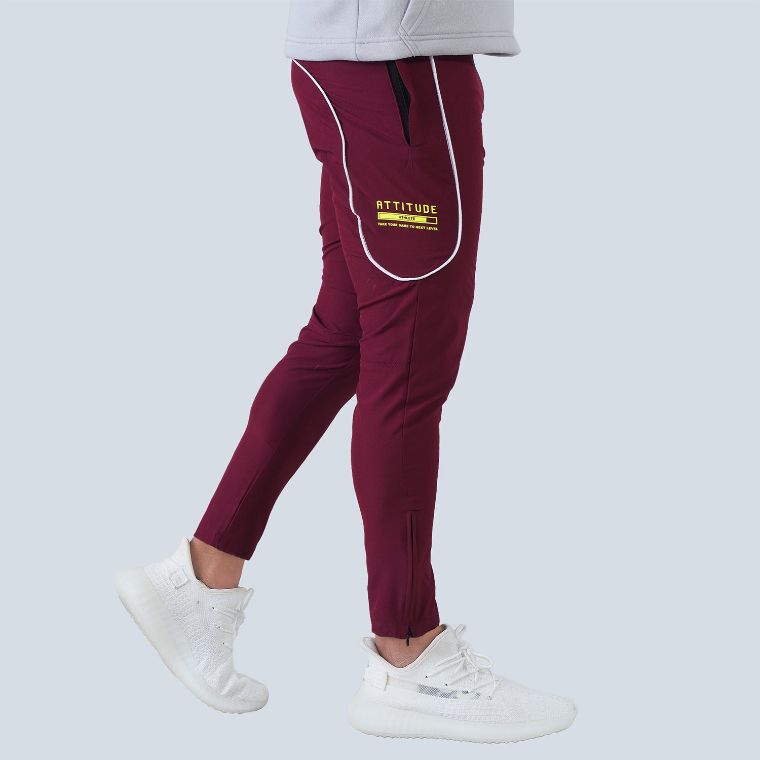ATTITUDE MAROON TROUSER