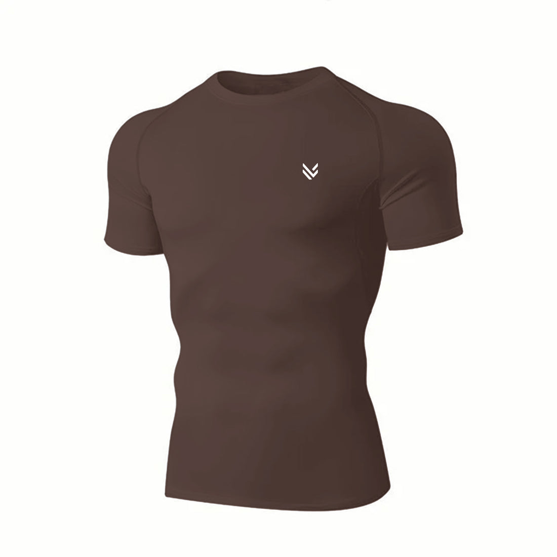 MuscleFit Brown Compression TEE
