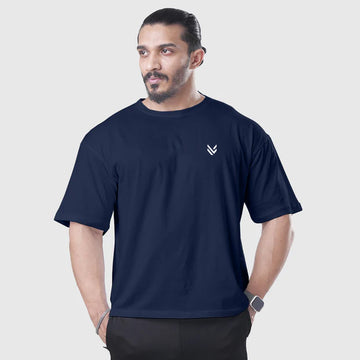 Navy Basic OVERSIZED TEE