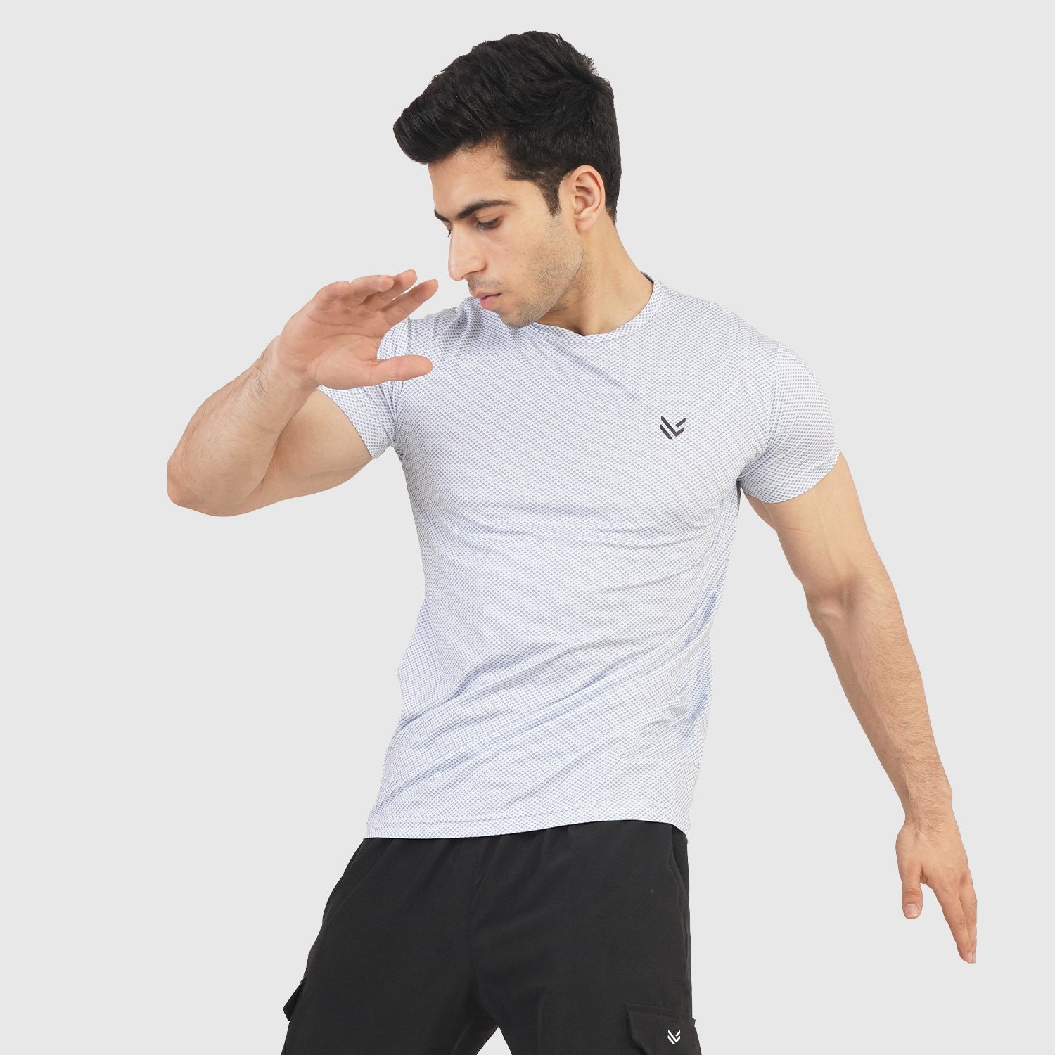 White-SUB Dotted Tee