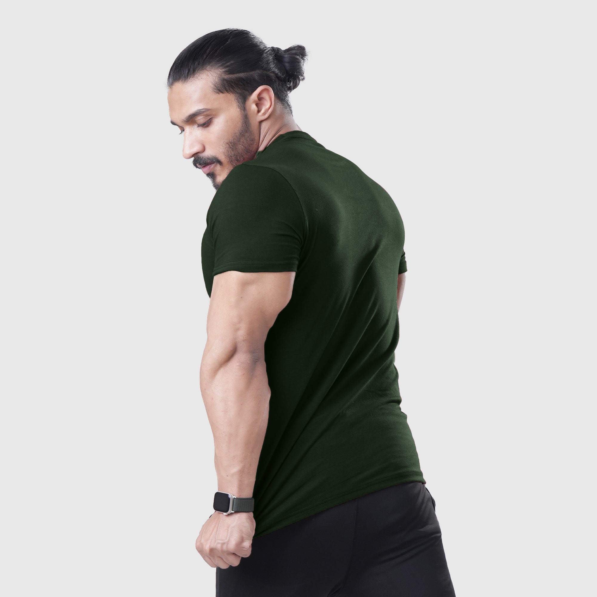 EMB Olive H/S TEE