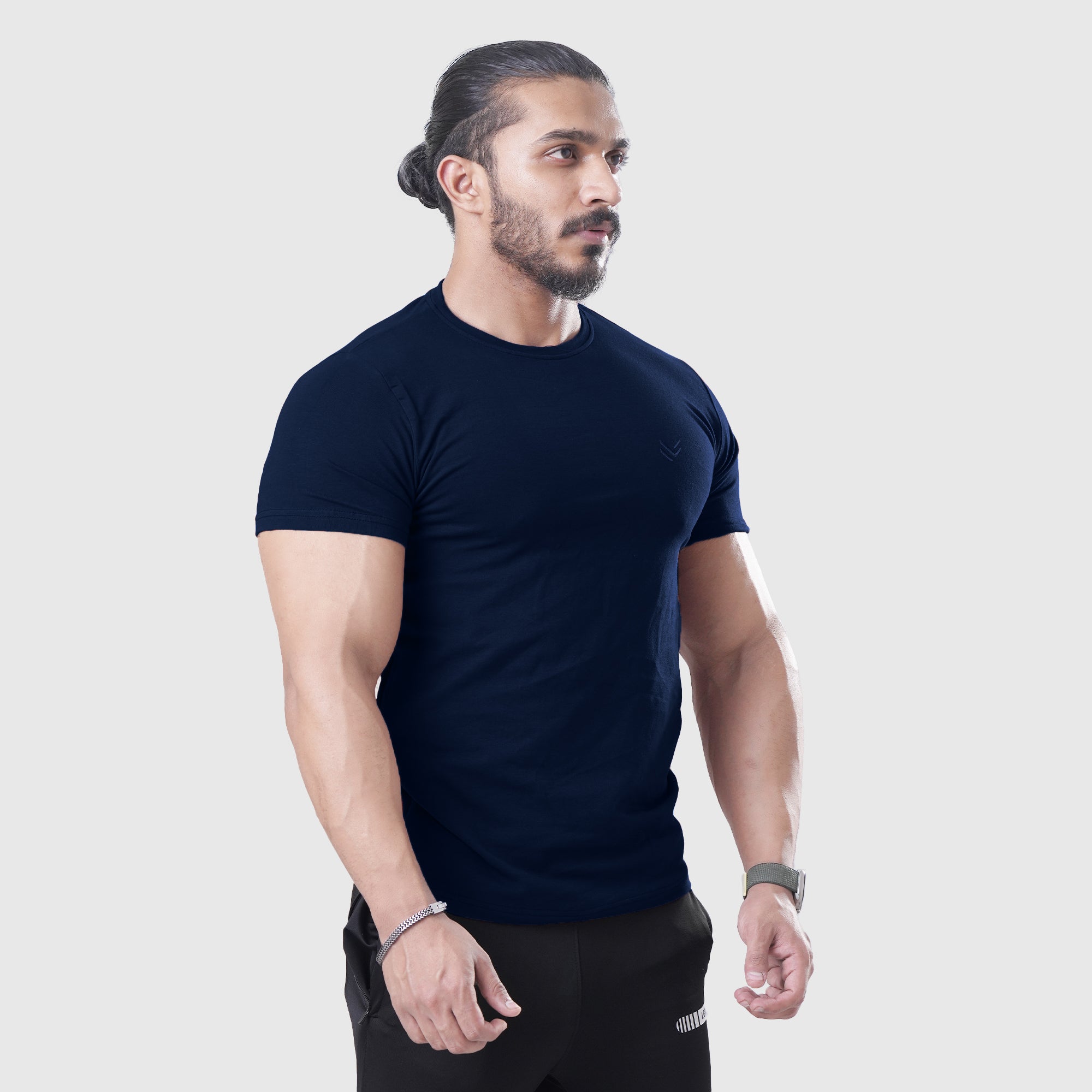 EMB Navy H/S TEE