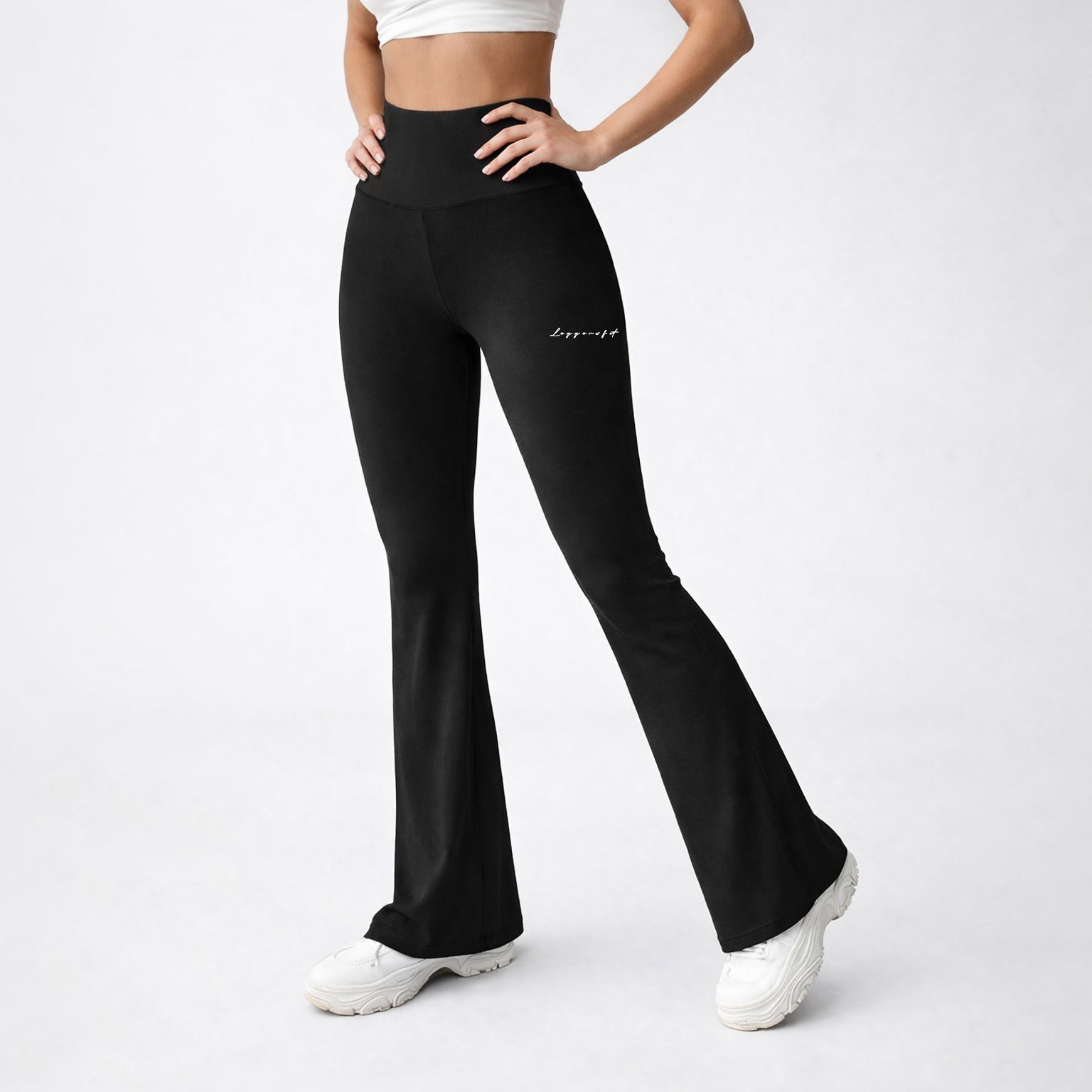 Black Flare Leggings