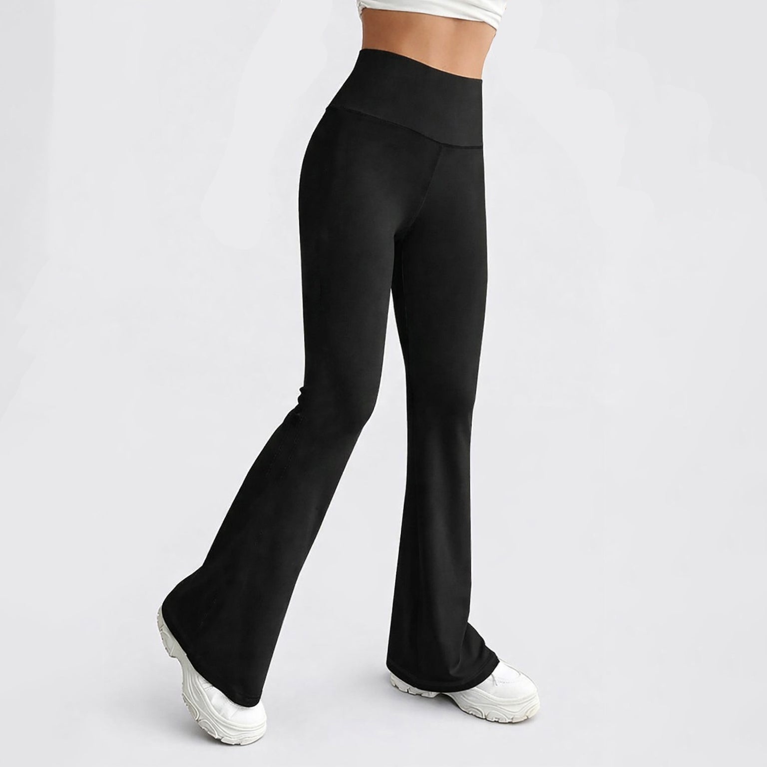 Black Flare Leggings