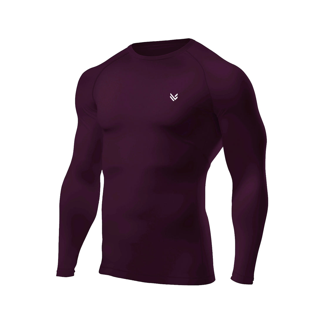 MuscleFit Purple Full Compression Shirt