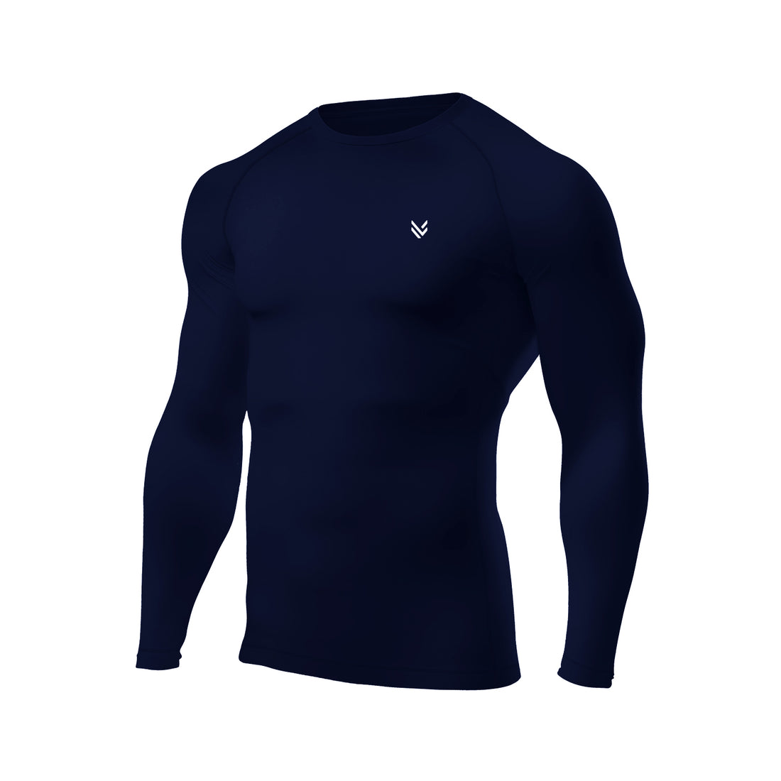MuscleFit Navy Full Compression Shirt