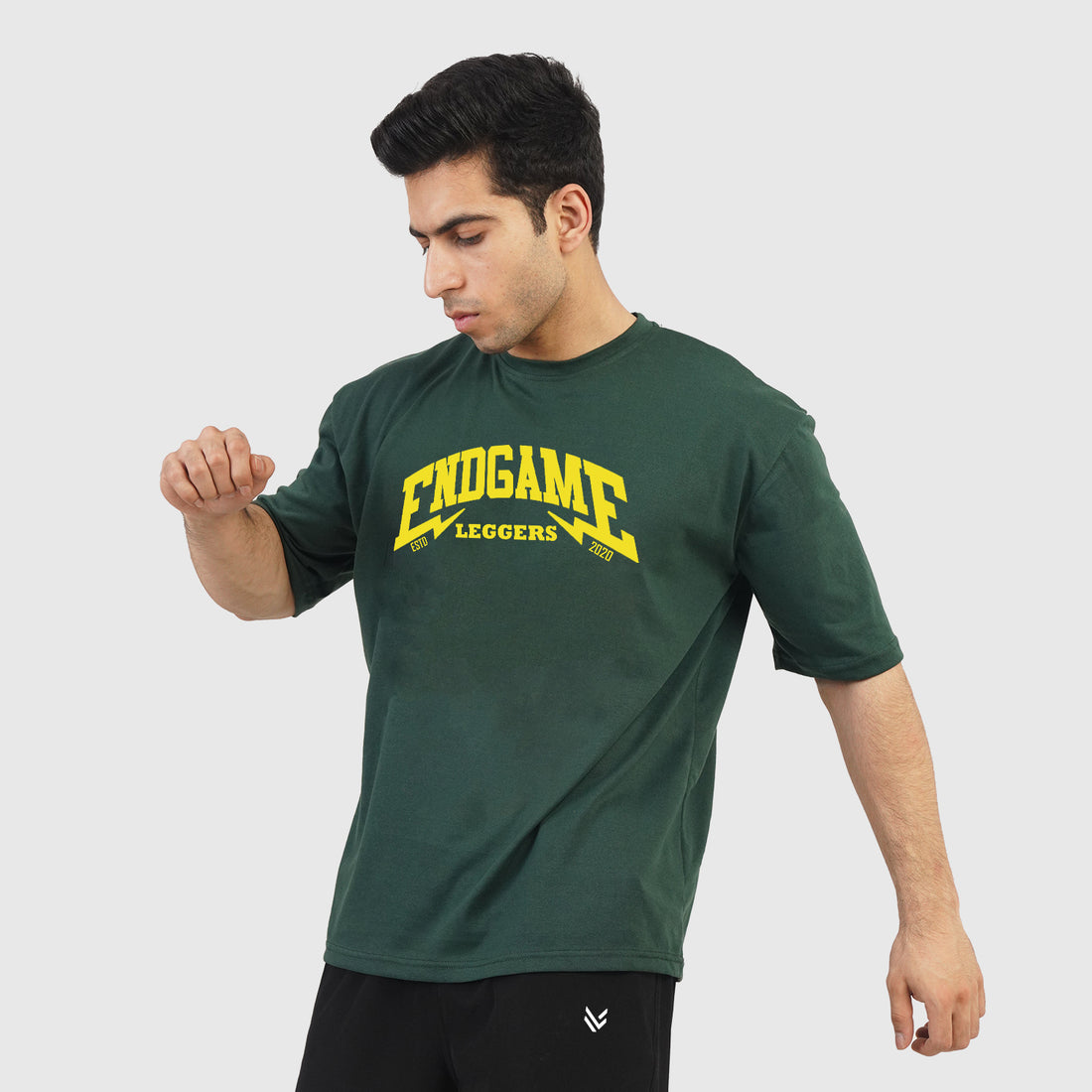 EndGame Forest Green Oversized Shirt