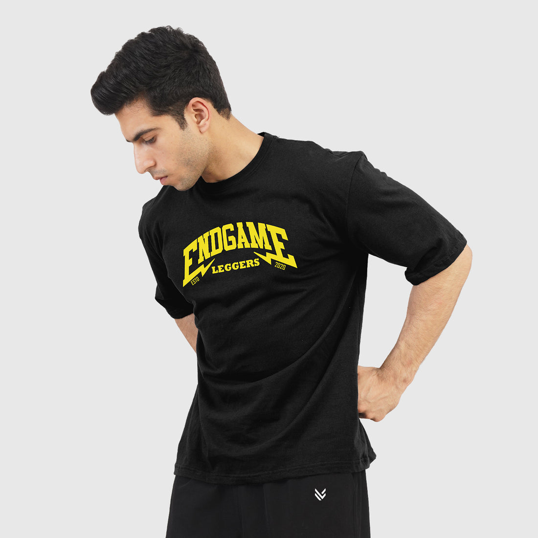 EndGame Black Oversized Shirt