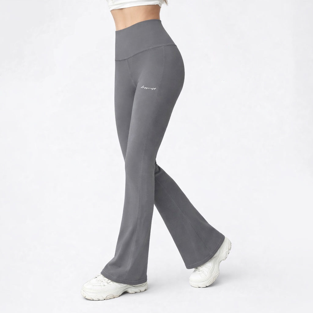 Gray Flare Leggings