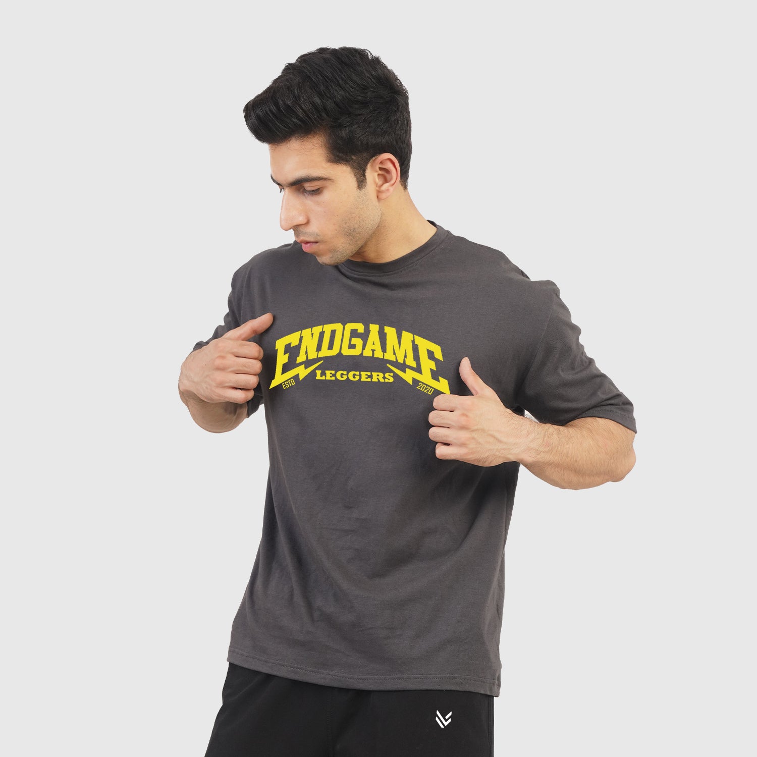 EndGame Dark Gray Oversized Shirt