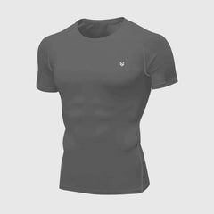 MuscleFit Gray Compression TEE