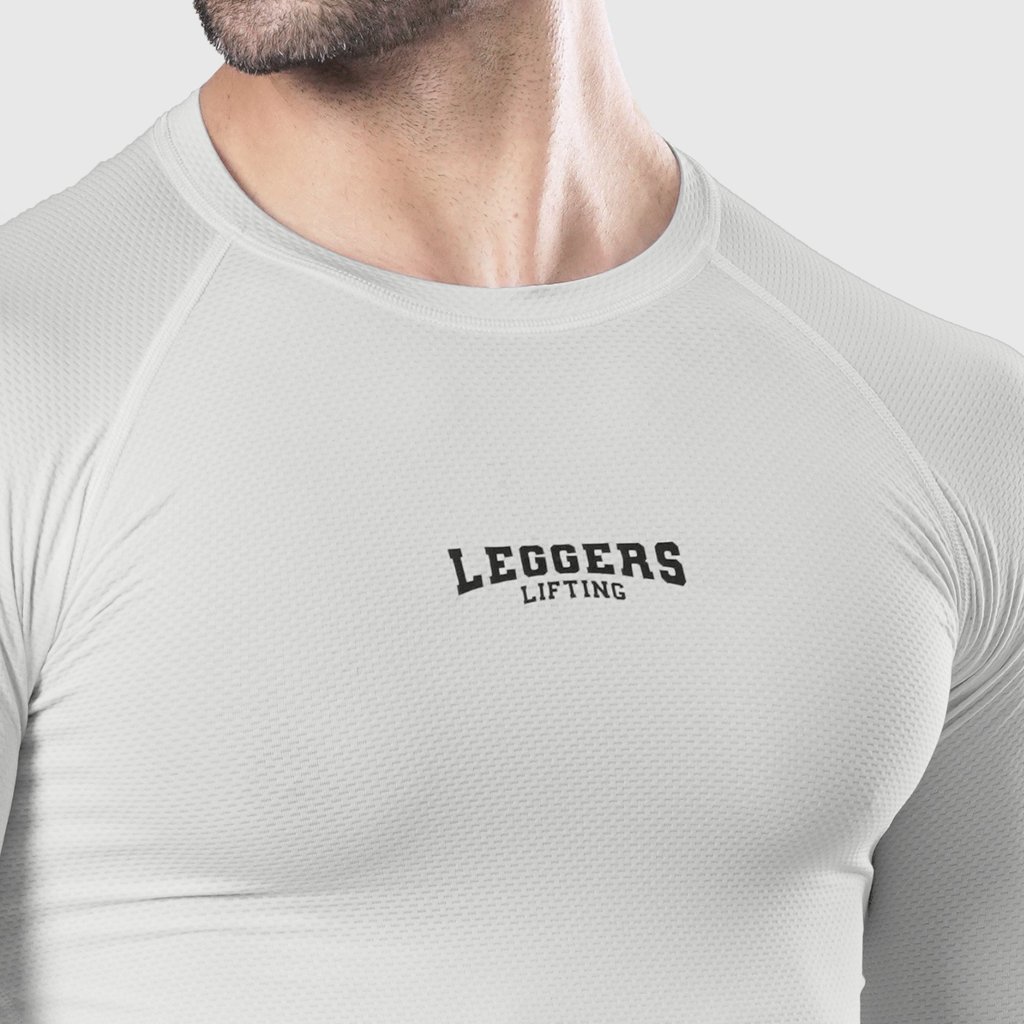 Velocity Light Gray F/S Compression TEE