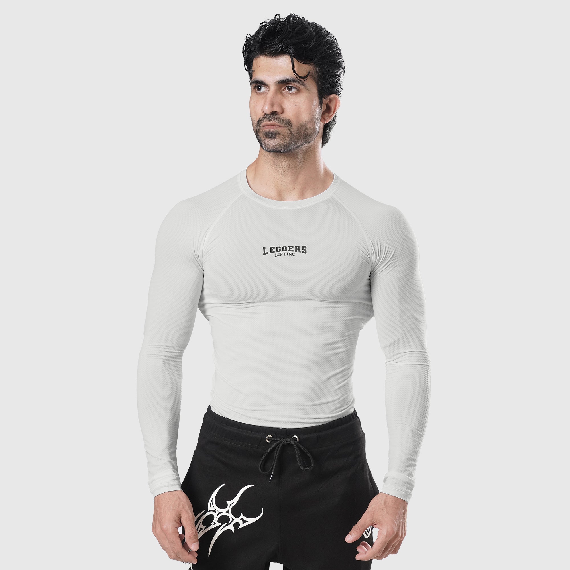 Velocity Light Gray F/S Compression TEE