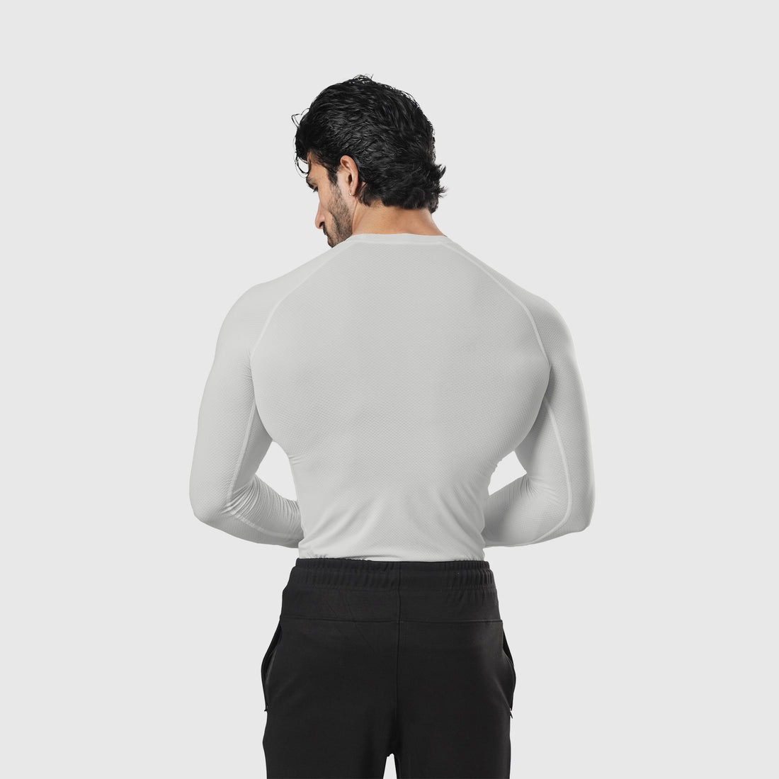 Velocity Off-White F/S Compression TEE