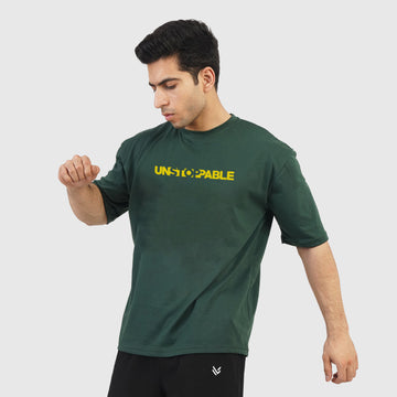 UNSTOPPABLE Green OVERSIZE TEE
