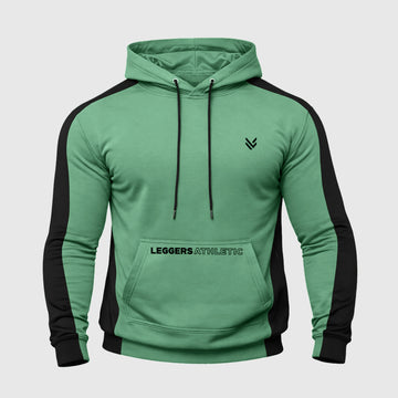 Green/Black Combo Hoodie