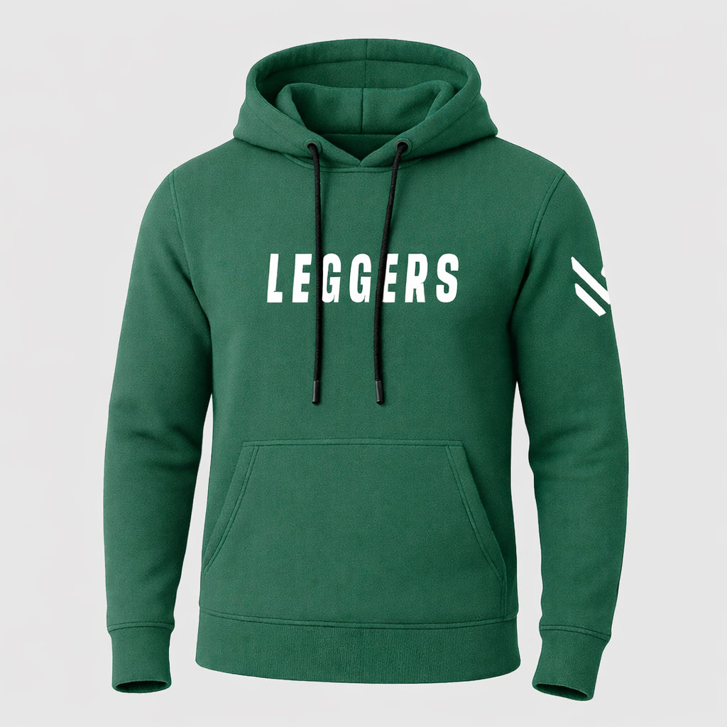 MOTION FLEECE GREEN HOODIE