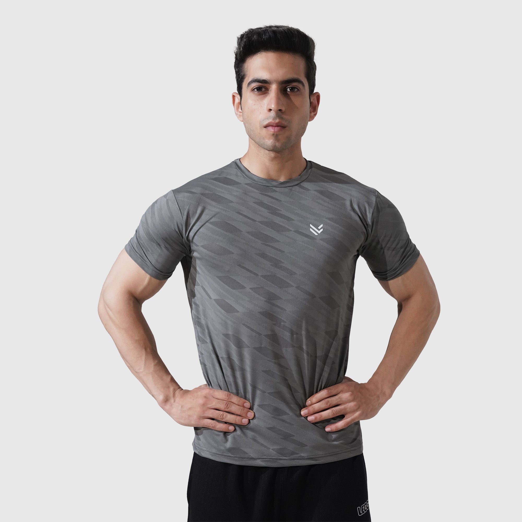 Gray Pattern Premium Shirt